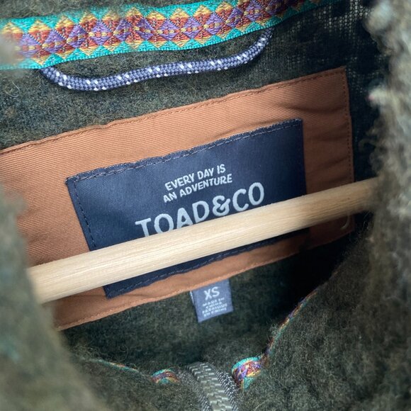 Toad & Co Evergreen Zip-up Fleece Jacket - Picture 3 of 3